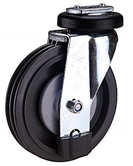 Medium Duty Shopping Cart Escalator Casters