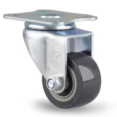 small Polyurethane on polypropylene swivel casters small Polyurethane on polypropylene swivel casters