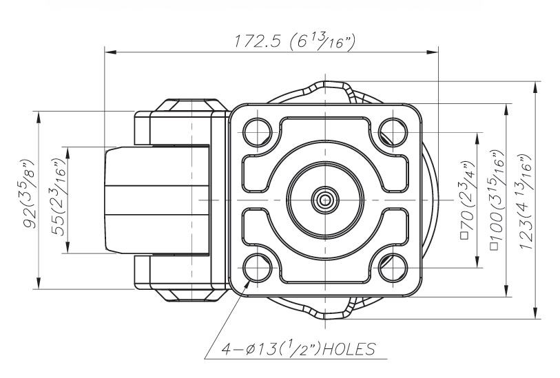 GD150F leveling casters (2)