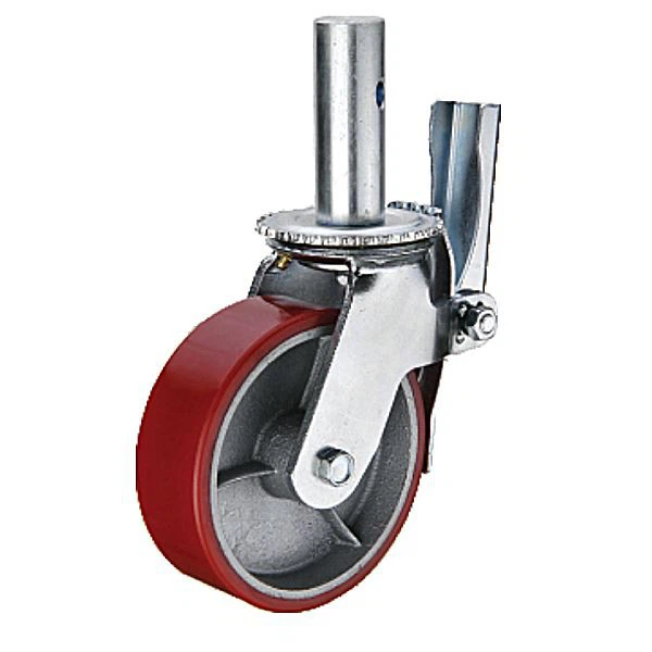 8 inch PU scaffolding caster 8 inch PU scaffolding caster