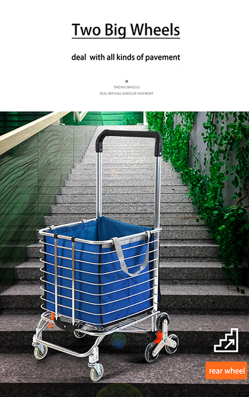 blue shopping trolley blue shopping trolley