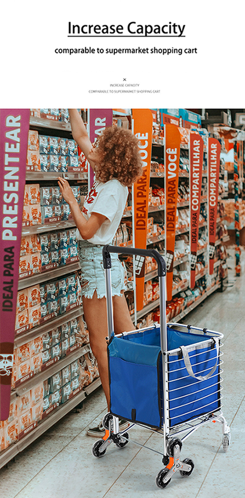 shopping foldable trolley shopping foldable trolley