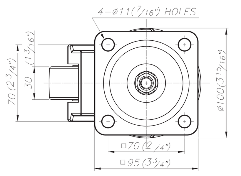 GD120F adjustable foot casters GD120F adjustable foot casters