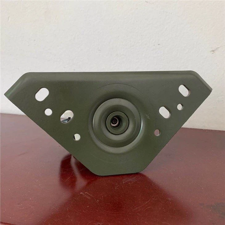 leveling plate caster