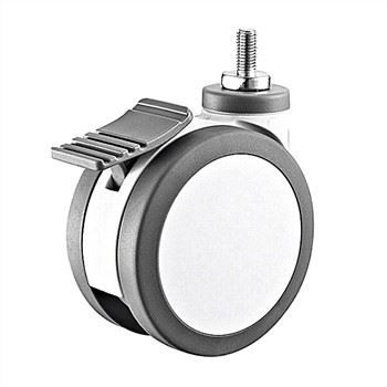 Dual Wheel Medical Casters For Hospital Equipment