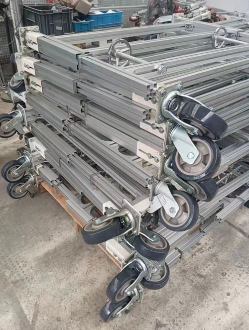 caster wheels installation