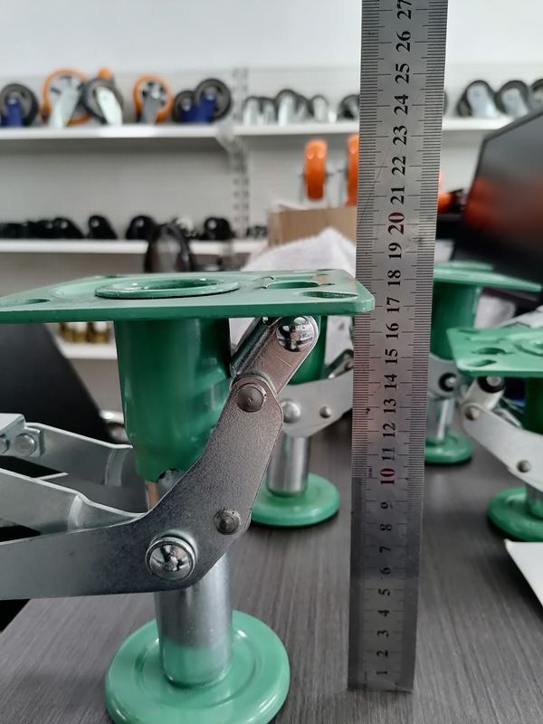 floor locks for wheeled equipment