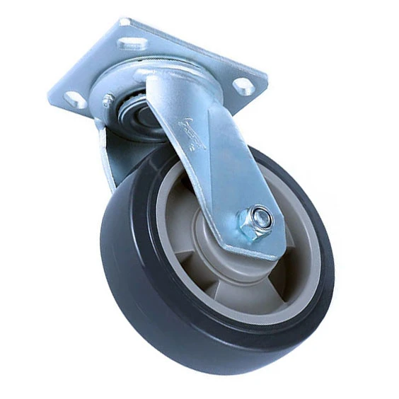 Industrial PU Casters Swivel Top