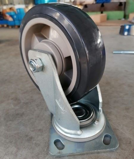 Aluminum equipment PU casters Swivel