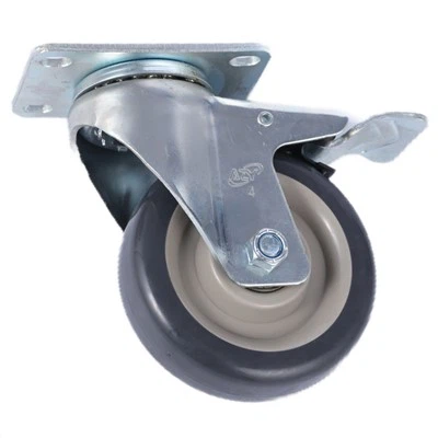 5 Inch Swivel PU Wheel Casters