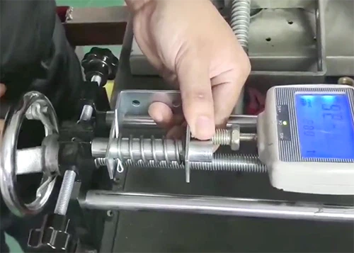spring load casters compression adjusting