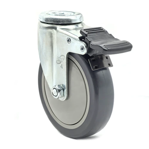 4 Inch PU Casters For Garage Cabinets