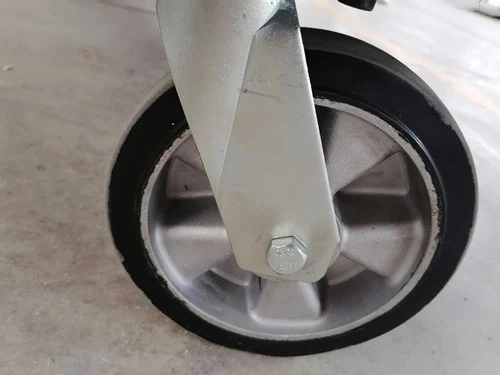 swivel transport rubber casters
