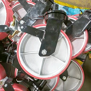 Industrial caster products are covered with gorgeous coats, consumers should ...