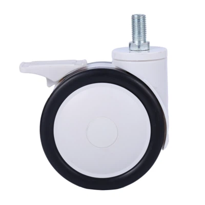 5 Inch PU Hospital Trolley Casters