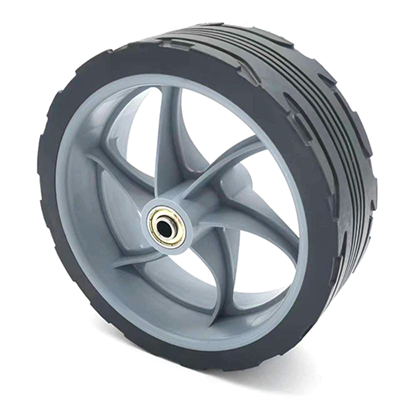 7 Inch Solid Rubber Wheels Hand Carts